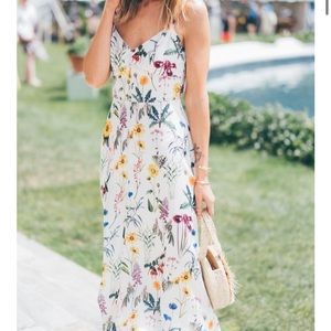 Bailey 44 fly trap dress in chalk size 2